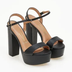 Πέδιλα με ψηλή φιάπα VIZZANO 6282.455 - Μαύρο -Γόβες Εκπτώσεις pedila me psili fiapa vizzano 6282455 106445 z2c2