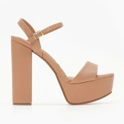 Πέδιλα με ψηλή φιάπα VIZZANO 6282.455 - Nude -Γόβες Εκπτώσεις pedila me psili fiapa vizzano 6282455 106446 2n2s