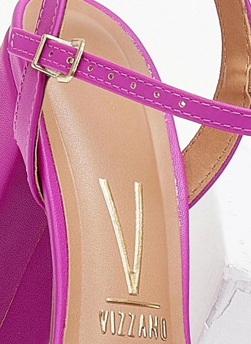 Πέδιλα με ψηλή φιάπα VIZZANO 6282.455 - Magenta 6 Πέδιλα με ψηλή φιάπα VIZZANO 6282.455 - Magenta - Image 6