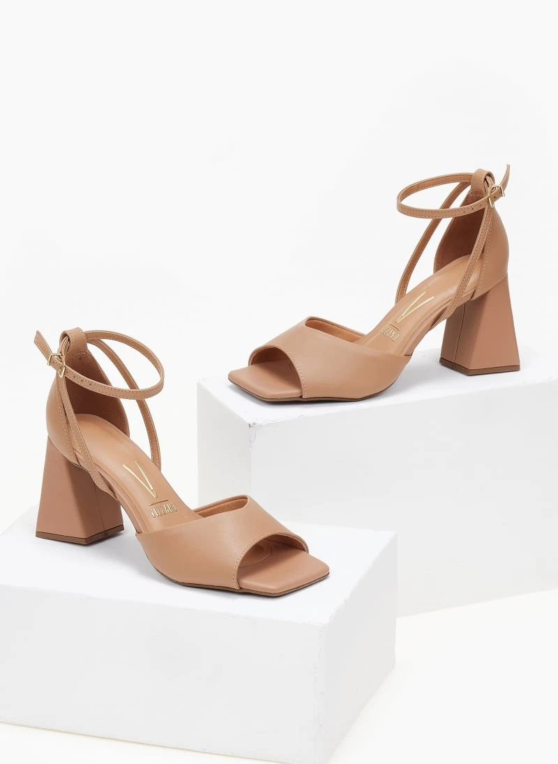 Πέδιλα με τακούνι καμπάνα VIZZANO 6464.106 - Nude 5 Πέδιλα με τακούνι καμπάνα VIZZANO 6464.106 - Nude - Image 5