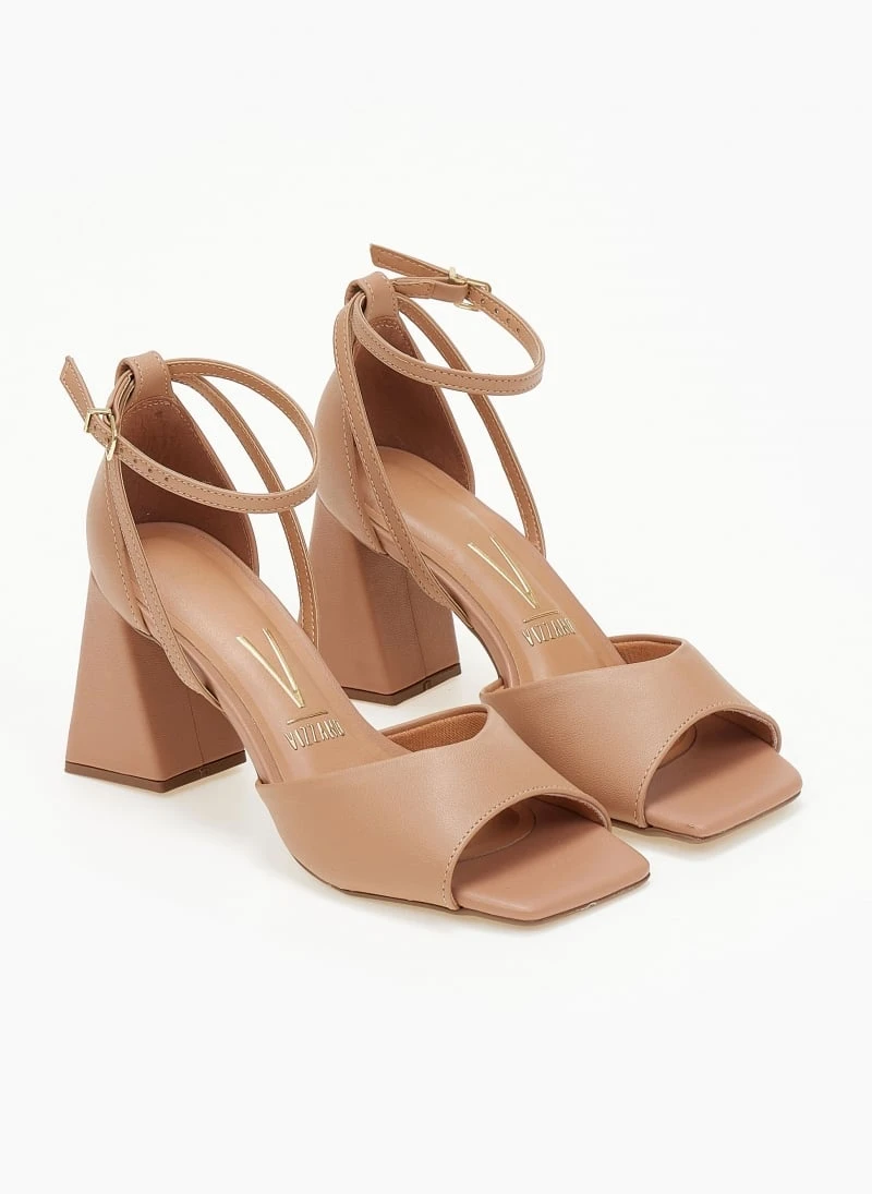 Πέδιλα με τακούνι καμπάνα VIZZANO 6464.106 - Nude 3 Πέδιλα με τακούνι καμπάνα VIZZANO 6464.106 - Nude - Image 3