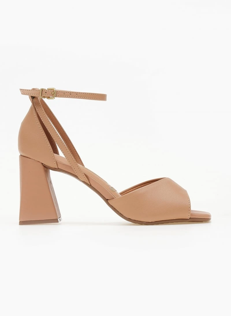 Πέδιλα με τακούνι καμπάνα VIZZANO 6464.106 - Nude 2 Πέδιλα με τακούνι καμπάνα VIZZANO 6464.106 - Nude - Image 2