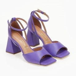 Πέδιλα με τακούνι καμπάνα VIZZANO 6464.106 - Μωβ -Γόβες Εκπτώσεις pedila me takouni kampana vizzano 6464106 106433 pcbd 1