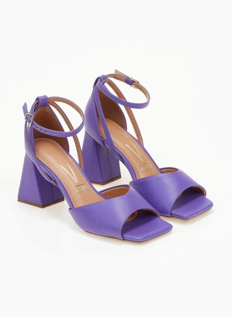 Πέδιλα με τακούνι καμπάνα VIZZANO 6464.106 - Μωβ 6 Πέδιλα με τακούνι καμπάνα VIZZANO 6464.106 - Μωβ - Image 6