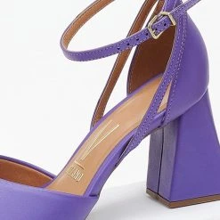 Πέδιλα με τακούνι καμπάνα VIZZANO 6464.106 - Μωβ 11 Πέδιλα με τακούνι καμπάνα VIZZANO 6464.106 - Μωβ -Γόβες Εκπτώσεις pedila me takouni kampana vizzano 6464106 106433 uj1e 1