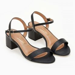 Πέδιλα με χαμηλό τακούνι και μπαρέτα VIZZANO 6291.900 - Μαύρο -Γόβες Εκπτώσεις pedila me xamilo takouni kai mpareta vizzano 62919 102975 ncey