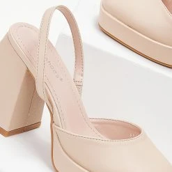 The Fashion Project Γόβες με φιάπα - Μπεζ 6 The Fashion Project Γόβες με φιάπα - Μπεζ -Γόβες Εκπτώσεις pedila me xontro idiaitero takouni 102028 fim1