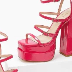 The Fashion Project Πέδιλα Platform λουστρίνι με λεπτά λουράκια - Φούξια 7 The Fashion Project Πέδιλα Platform λουστρίνι με λεπτά λουράκια - Φούξια -Γόβες Εκπτώσεις pedila platform loustrini me lepta lourakia 103914 vcml