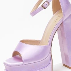 The Fashion Project Πέδιλα Platform με κλειστή φτέρνα - Λιλά 11 The Fashion Project Πέδιλα Platform με κλειστή φτέρνα - Λιλά -Γόβες Εκπτώσεις pedila platform me kleisti fterna 103909 xyzk