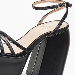 The Fashion Project Πέδιλα Platform με μπαρέτα - Μαύρο 8 The Fashion Project Πέδιλα Platform με μπαρέτα - Μαύρο -Γόβες Εκπτώσεις pedila platform me mpareta 103655 9umh