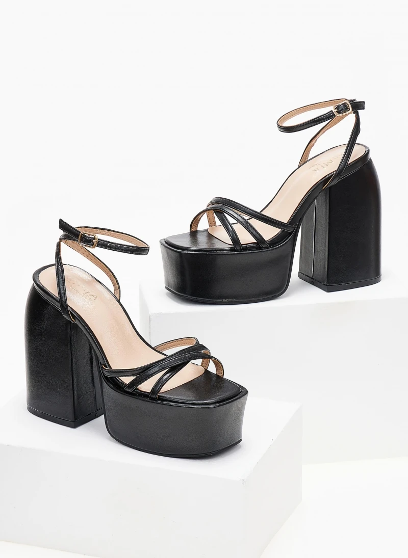The Fashion Project Πέδιλα Platform με μπαρέτα - Μαύρο 5 The Fashion Project Πέδιλα Platform με μπαρέτα - Μαύρο - Image 5