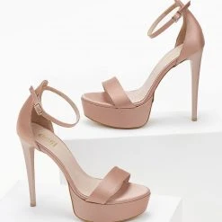 Estil Πέδιλα σατέν TFP με κλειστή φτέρνα - Nude 8 Estil Πέδιλα σατέν TFP με κλειστή φτέρνα - Nude -Γόβες Εκπτώσεις pedila saten tfp me kleisti fterna 104193 6uzj