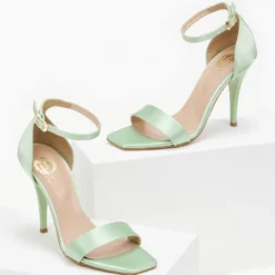 Πέδιλα σατέν TFP με μπαρέτα - Βεραμάν -Γόβες Εκπτώσεις pedila saten tfp me mpareta 100378 2pkt