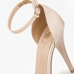 Πέδιλα σατέν TFP με μπαρέτα - Nude -Γόβες Εκπτώσεις pedila saten tfp me mpareta 100764 zlve