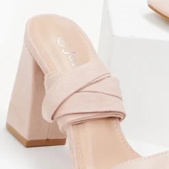 The Fashion Project Πέδιλα Suede με κορδόνια - Ροζ 6 The Fashion Project Πέδιλα Suede με κορδόνια - Ροζ -Γόβες Εκπτώσεις pedila suede me kordonia 100353 crcf