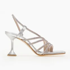 Πέδιλα TFP δερμάτινα με ιριδίζον Strass - Ασημί 12 Πέδιλα TFP δερμάτινα με ιριδίζον Strass - Ασημί -Γόβες Εκπτώσεις pedila tfp dermatina me iridizon strass 105388 vtvt