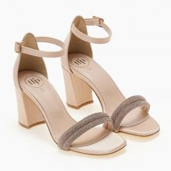 Πέδιλα TFP με διπλή σειρά Strass - Nude 7 Πέδιλα TFP με διπλή σειρά Strass - Nude -Γόβες Εκπτώσεις pedila tfp me dipli seira strass 104761 jj0u