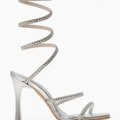 Πέδιλα TFP με έλασμα και κρύσταλλα - Ασημί 13 Πέδιλα TFP με έλασμα και κρύσταλλα - Ασημί -Γόβες Εκπτώσεις pedila tfp me elasma kai krustalla 104691 l5nw