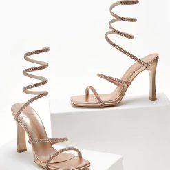 Πέδιλα TFP με έλασμα και κρύσταλλα - Χαλκός -Γόβες Εκπτώσεις pedila tfp me elasma kai krustalla 104692 1z0p 1