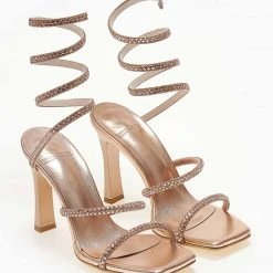 Πέδιλα TFP με έλασμα και κρύσταλλα - Χαλκός -Γόβες Εκπτώσεις pedila tfp me elasma kai krustalla 104692 tbw6 1