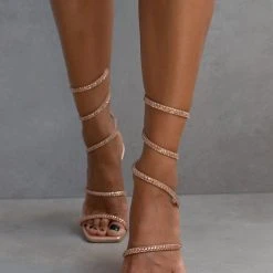 Πέδιλα TFP με έλασμα και κρύσταλλα - Χαλκός -Γόβες Εκπτώσεις pedila tfp me elasma kai krustalla 104692 waxy