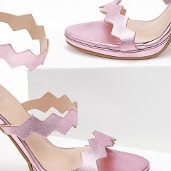 Πέδιλα TFP με φερμουάρ στο πίσω μέρος - Ροζ -Γόβες Εκπτώσεις pedila tfp me fermouar sto pisw meros 104271 6eb6 1