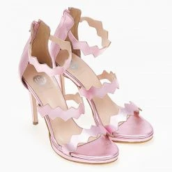 Πέδιλα TFP με φερμουάρ στο πίσω μέρος - Ροζ -Γόβες Εκπτώσεις pedila tfp me fermouar sto pisw meros 104271 yfks