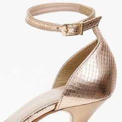 Πέδιλα TFP με κλειστή φτέρνα - Χαλκός -Γόβες Εκπτώσεις pedila tfp me kleisti fterna 105135 0r2m