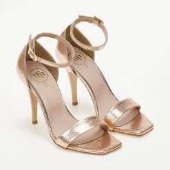 Πέδιλα TFP με κλειστή φτέρνα - Χαλκός -Γόβες Εκπτώσεις pedila tfp me kleisti fterna 105135 4po0