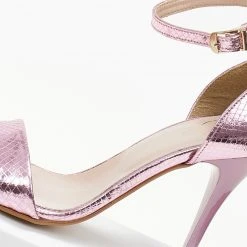 Πέδιλα TFP με κλειστή φτέρνα - Ροζ -Γόβες Εκπτώσεις pedila tfp me kleisti fterna 105259 8cm0