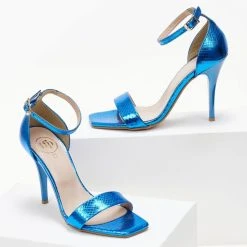 Πέδιλα TFP με κλειστή φτέρνα - Μπλε -Γόβες Εκπτώσεις pedila tfp me kleisti fterna 105313 ibzb 1