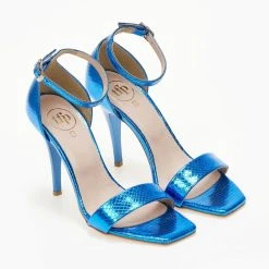 Πέδιλα TFP με κλειστή φτέρνα - Μπλε -Γόβες Εκπτώσεις pedila tfp me kleisti fterna 105313 kebp