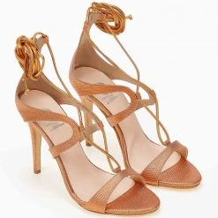 Πέδιλα Tfp με κορδόνια και ανάγλυφο σχέδιο - Πορτοκαλί -Γόβες Εκπτώσεις pedila tfp me kordonia kai anaglufo sxedio 102172 13c3 1