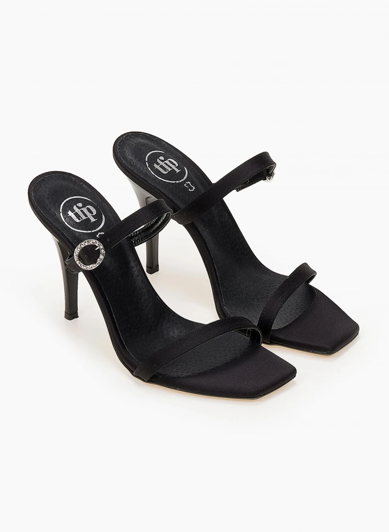 Πέδιλα TFP με λεπτά λουράκια - Μαύρο 5 Πέδιλα TFP με λεπτά λουράκια - Μαύρο - Image 5