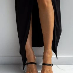 Πέδιλα TFP με λεπτά λουράκια - Μαύρο 21 Πέδιλα TFP με λεπτά λουράκια - Μαύρο -Γόβες Εκπτώσεις pedila tfp me lepta lourakia 102134 zcco