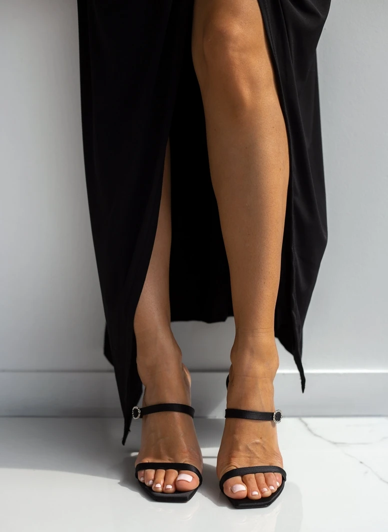 Πέδιλα TFP με λεπτά λουράκια - Μαύρο 11 Πέδιλα TFP με λεπτά λουράκια - Μαύρο - Image 11