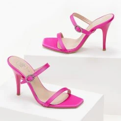 Πέδιλα TFP με λεπτά λουράκια - Φούξια -Γόβες Εκπτώσεις pedila tfp me lepta lourakia 102135 fmmx