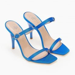 Πέδιλα TFP με λεπτά λουράκια - Μπλε -Γόβες Εκπτώσεις pedila tfp me lepta lourakia 102136 wldu