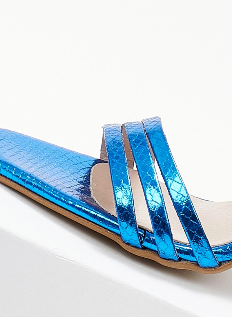 Πέδιλα TFP με Patten φίδι - Μπλε 4 Πέδιλα TFP με Patten φίδι - Μπλε - Image 4