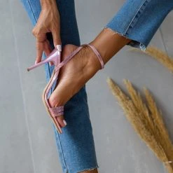 Πέδιλα TFP με Patten φίδι - Ροζ 13 Πέδιλα TFP με Patten φίδι - Ροζ -Γόβες Εκπτώσεις pedila tfp me patten fidi 105252 443p