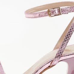 Πέδιλα TFP με Patten φίδι - Ροζ 9 Πέδιλα TFP με Patten φίδι - Ροζ -Γόβες Εκπτώσεις pedila tfp me patten fidi 105252 vlfi