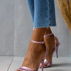 Πέδιλα TFP με Patten φίδι - Ροζ