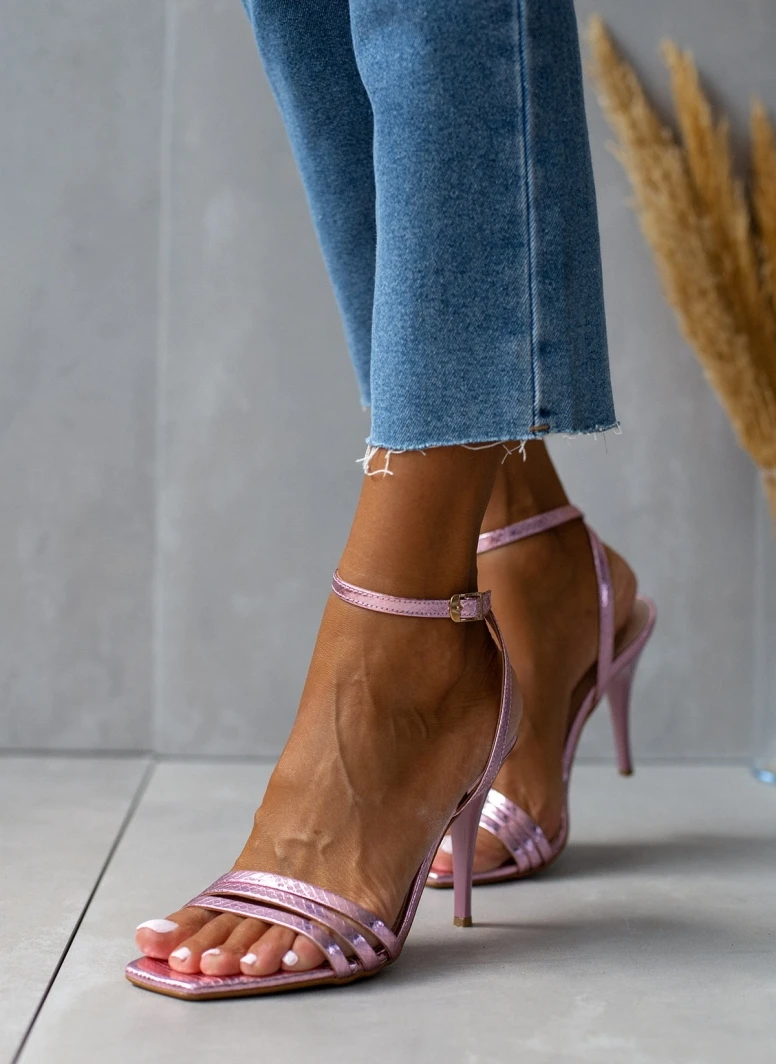 Πέδιλα TFP με Patten φίδι - Ροζ 1 Πέδιλα TFP με Patten φίδι - Ροζ