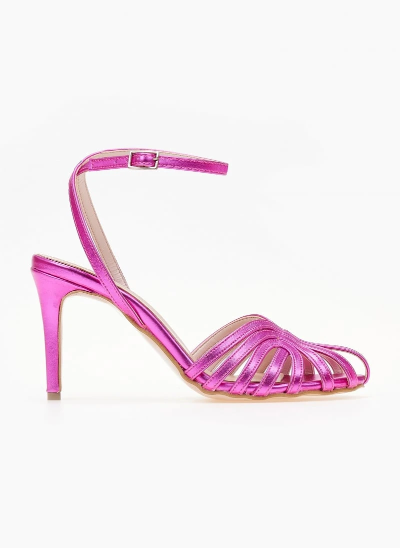 Ρετρό TFP πέδιλα σε μεταλλικές αποχρώσεις - Magenta 1 Ρετρό TFP πέδιλα σε μεταλλικές αποχρώσεις - Magenta