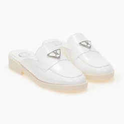 Σαμπό λουστρίνι με μαλακή σόλα Tfp - Λευκό -Γόβες Εκπτώσεις sampo loustrini tfp me malaki sola 101412 gfes