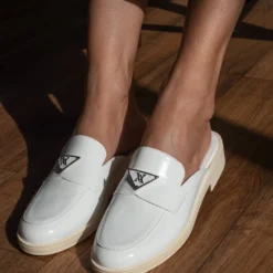 Σαμπό λουστρίνι με μαλακή σόλα Tfp - Λευκό