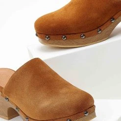 Σαμπό Suede με τρουκς CARMELA 68610 - Κάμελ -Γόβες Εκπτώσεις sampo suede me trouks carmela 68610 104700 7ogr