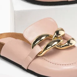 The Fashion Project Σαμπώ με Oversized μεταλλικούς κρίκους - Ροζ -Γόβες Εκπτώσεις sampw me oversized metallikous krikous 91910 u8jp