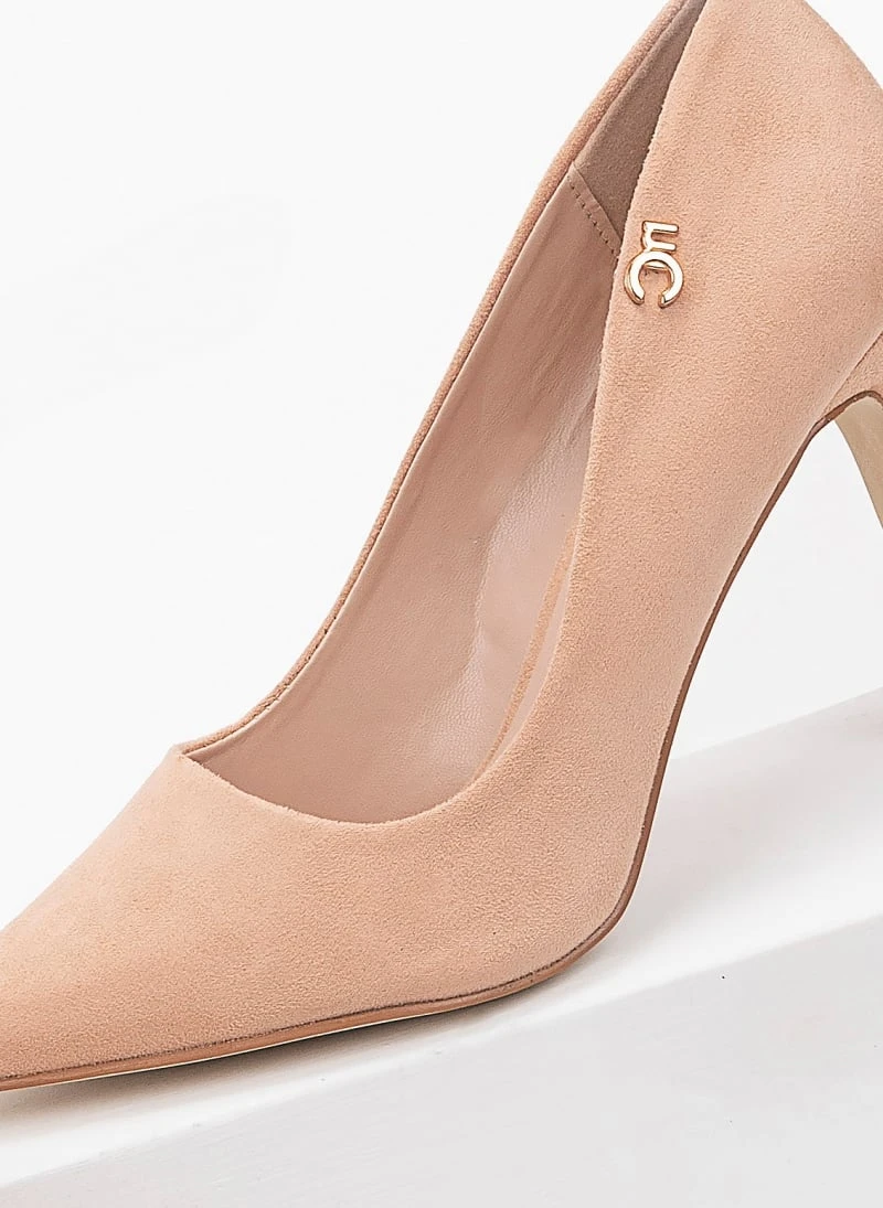 The Fashion Project Γόβες Suede μυτερές - Nude 5 The Fashion Project Γόβες Suede μυτερές - Nude - Image 5