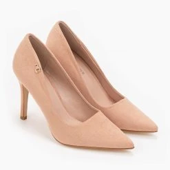 The Fashion Project Γόβες Suede μυτερές - Nude 11 The Fashion Project Γόβες Suede μυτερές - Nude -Γόβες Εκπτώσεις suede muteres goves 96169 d55y